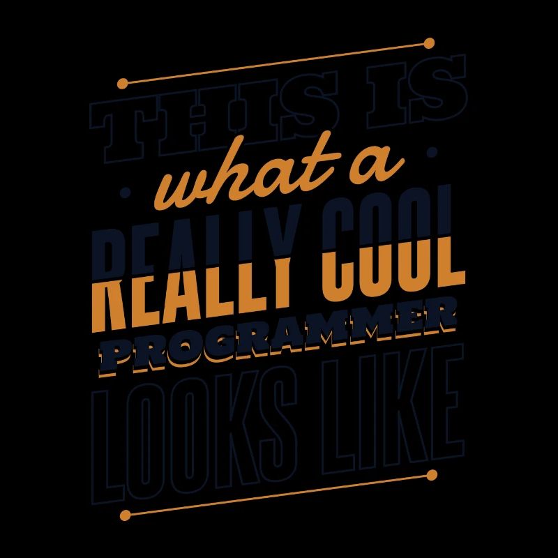 What A Really Cool Programmer Looks Like Coder