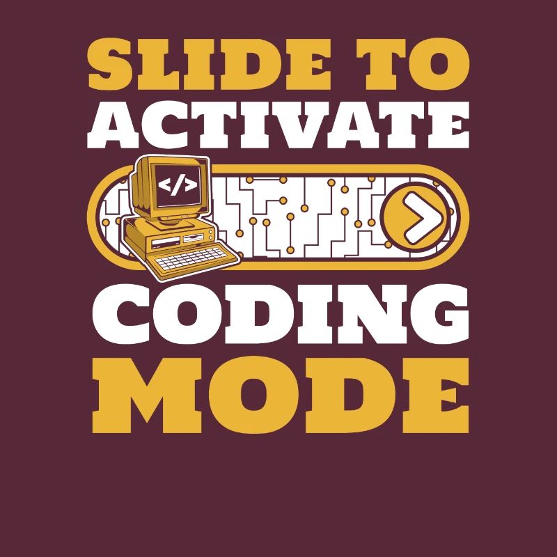 Slide To Activate Coding Mode Developer Coder