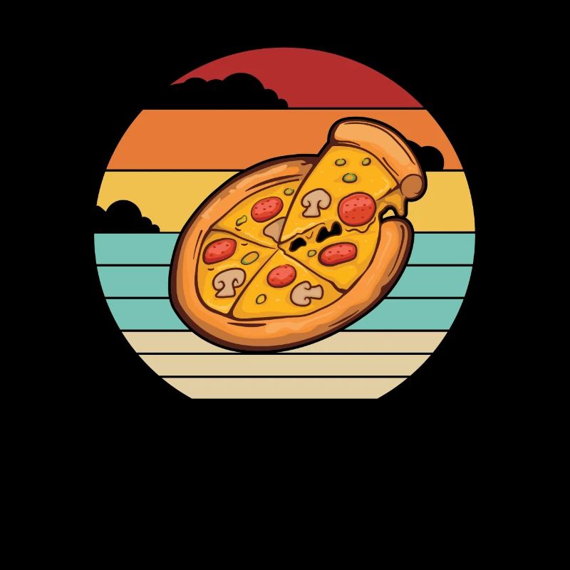 Retro pizza oven pizza pizza tray pizza lover