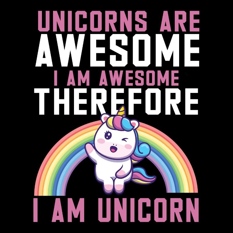 Lustiger Einhorn Spruch I Einhörner