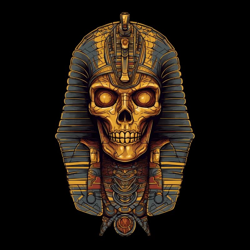 Pharaoh Egypt Skull Death Mask Gift