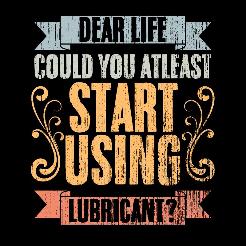Vintage Dear Life Could You At Least Start Using