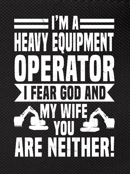 Heavy machine operators
