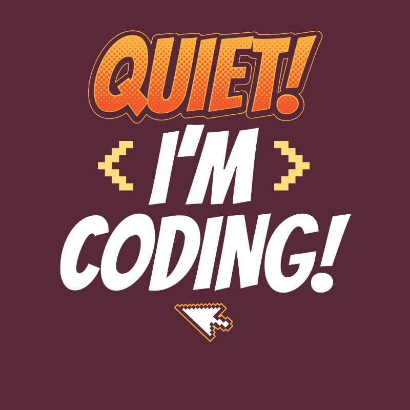 Leise Ich Programmiere Coding Coder Programmieren