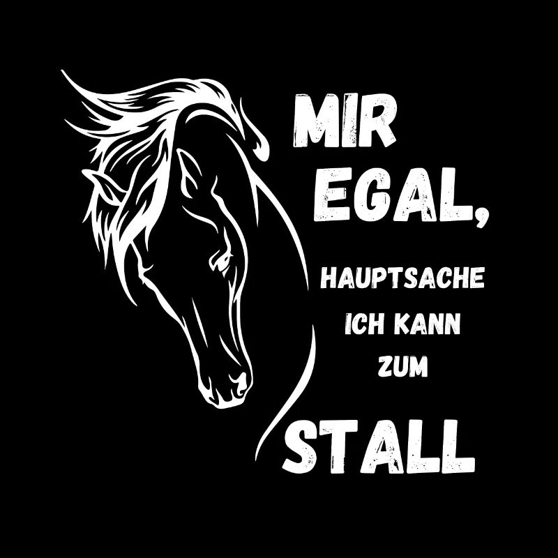 Ich kann zum Stall