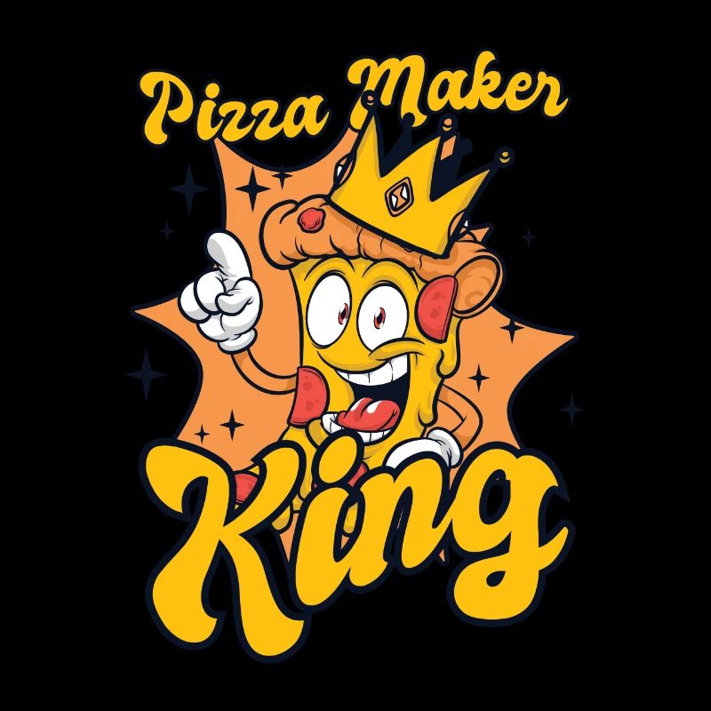Pizza Maker King Pizza Pizzablech Pizzaofen