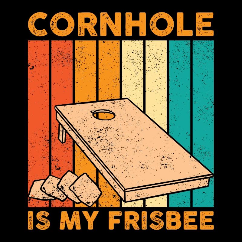 Lustiges Cornhole Corn Hole Retro