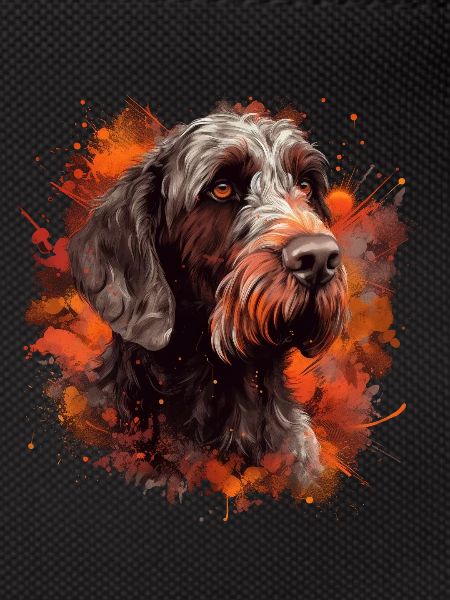 German-wirehaired hair