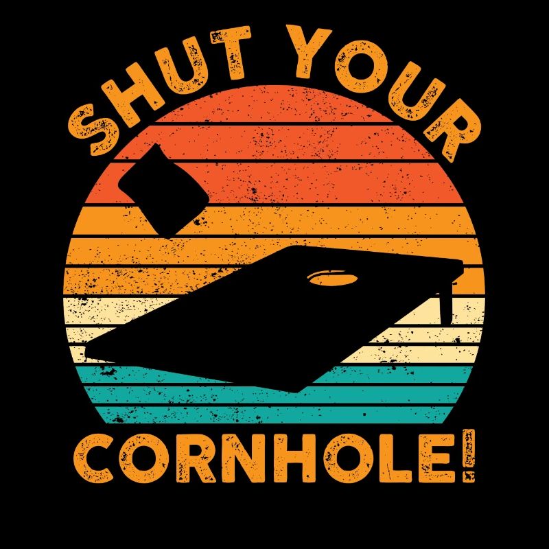 Drôle de trou de maïs Cornhole Retro