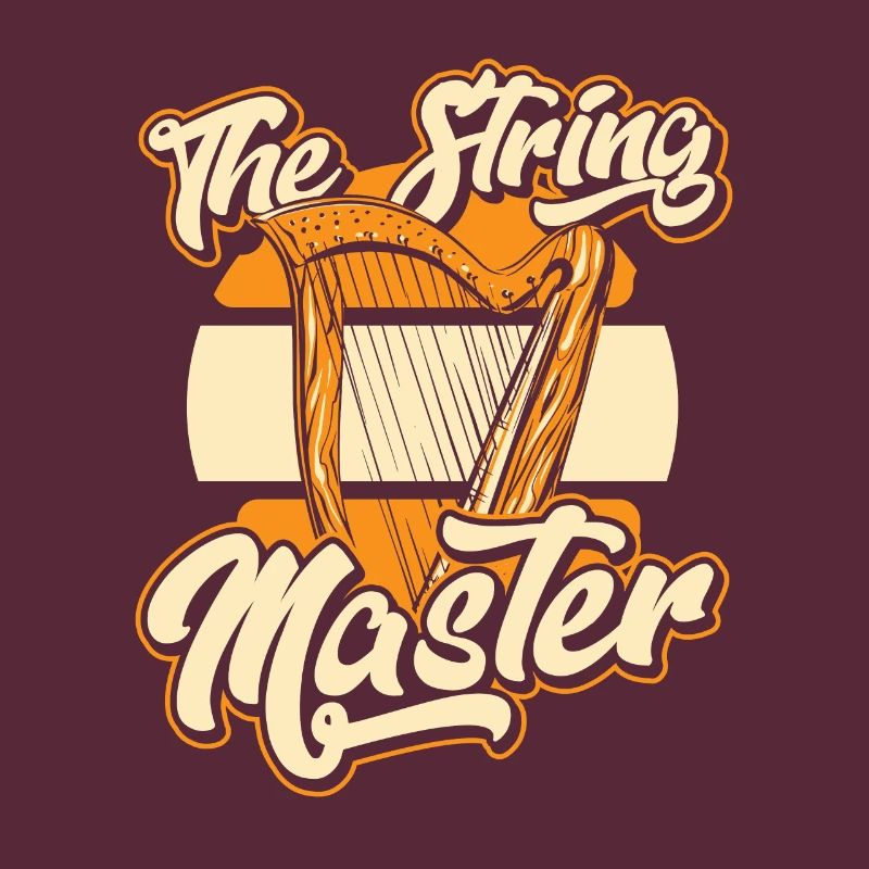 The String Master Harfe Konzertharfe Harfenspieler