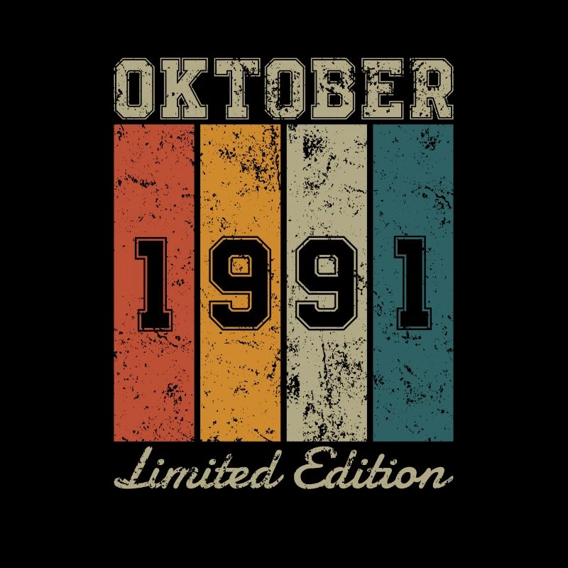 Date de naissance: Octobre 1991 - Edition Limitée Rétro