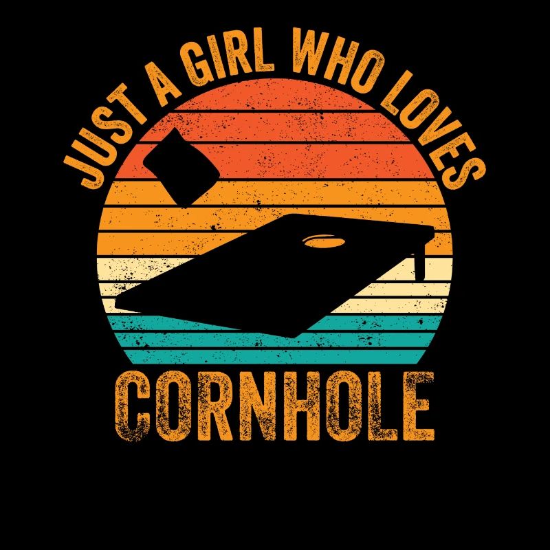 Cornhole Corn Hole Retro