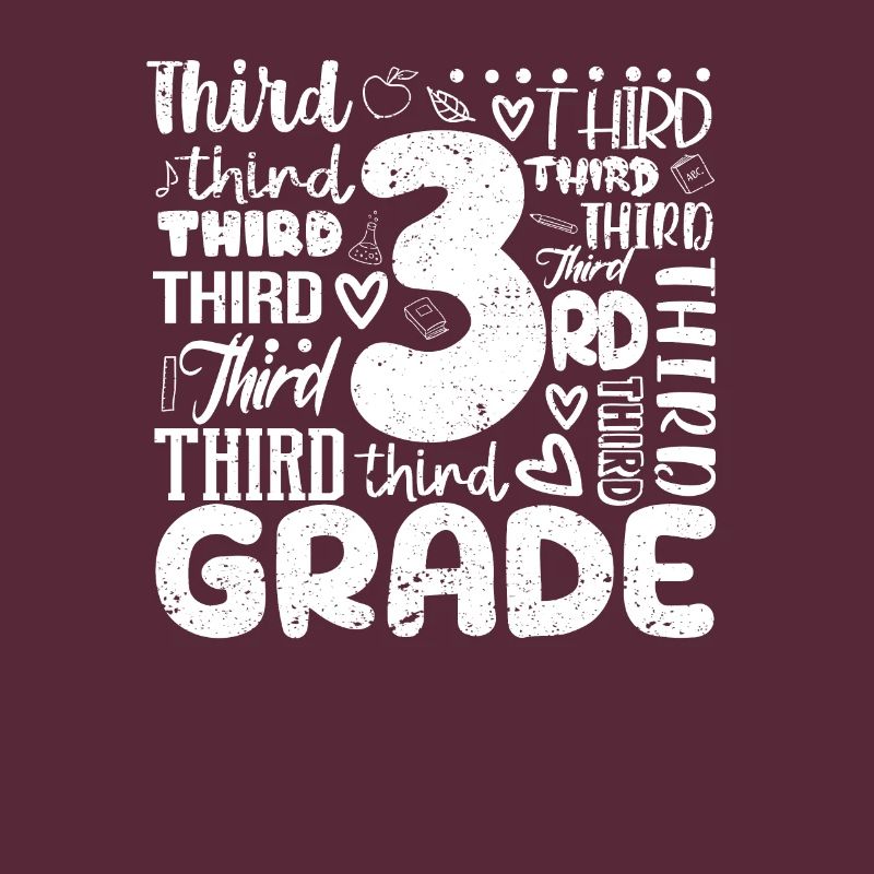 Tie Dye 3rd Class Typography Team Third Class