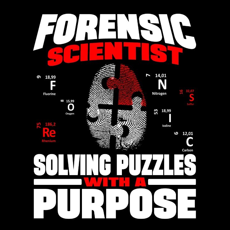 Forensic Scientist Solving Crime Puzzles Crime Lab
