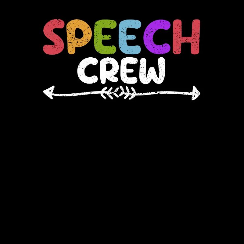 Speech Crew Funny Back To School Therapist Teacher