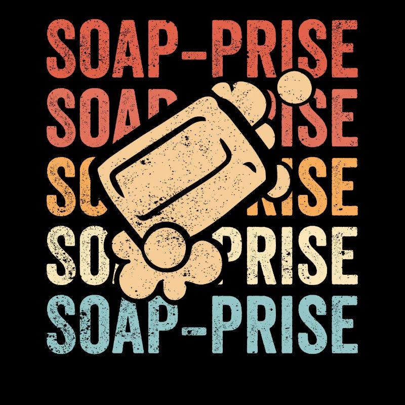 Funny soap making soap maker