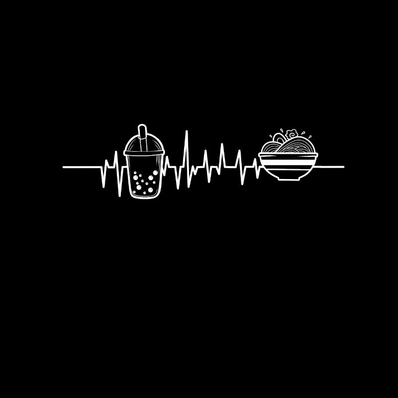 Bubble Tea Frame Heartbeat