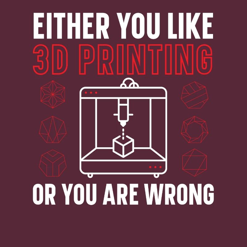 Soit vous aimez l’impression 3D, soit vous vous trompez
