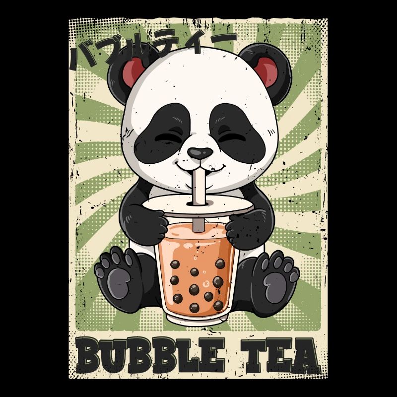Boba Tea Panda Bubble Tea