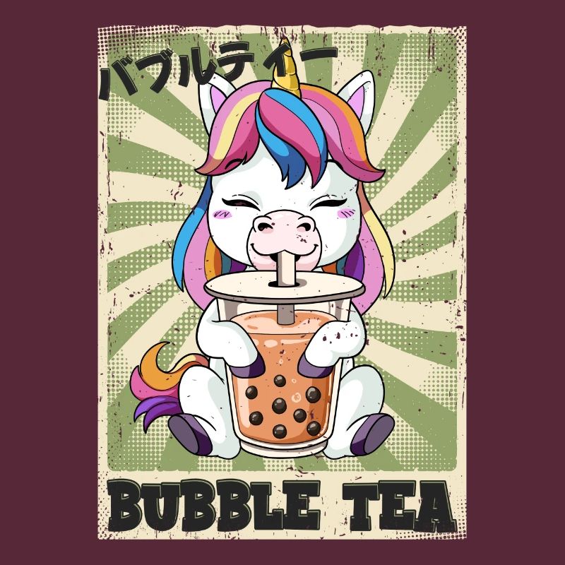 Boba Tea Einhorn Bubble Tea