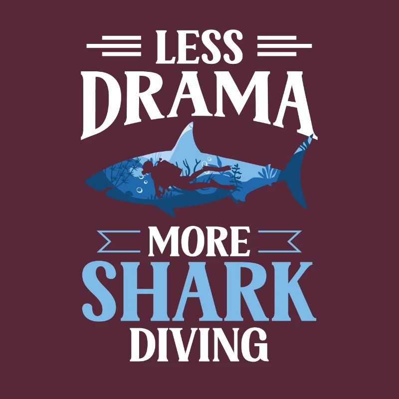 Moins de drame Plus de plongée avec les requins Plongée avec les requins