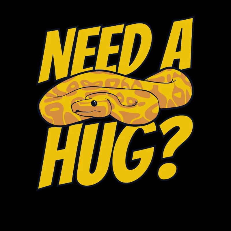 Need A Hug Python Schlange Pythonzüchter Banana