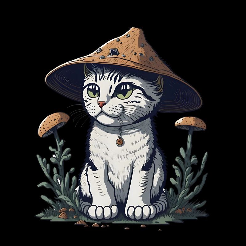 Chat champignon