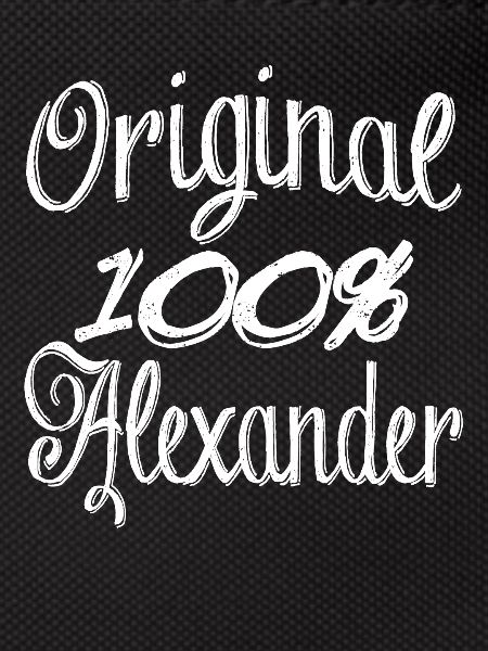 Original 100% Alexander