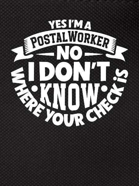 Postangestellte Postdame Postbote Post