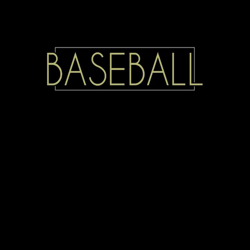 Baseball Schriftzug