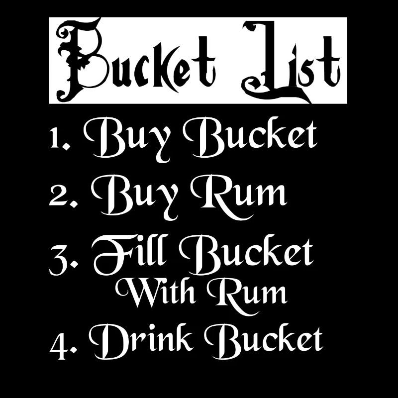 Liste des seaux 1. Acheter un seau 2. Acheter du rhum Boisson alcoolisée