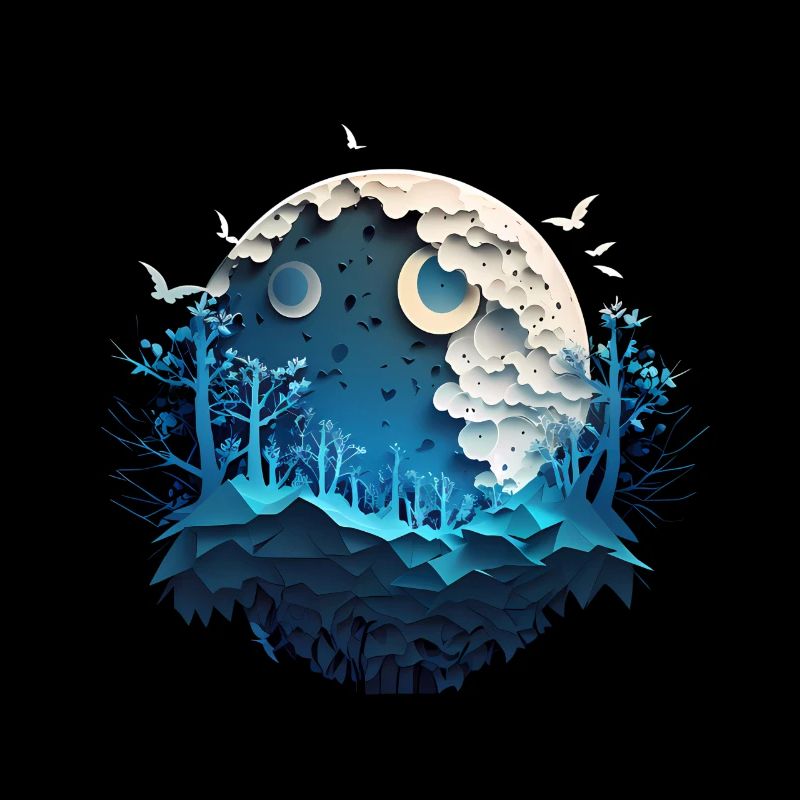 La Lune nocturne de Mère Nature