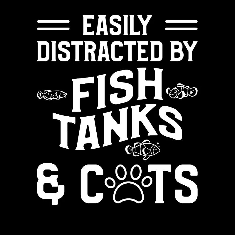 Facilement distrait par les aquariums et les chats Fishkeeper