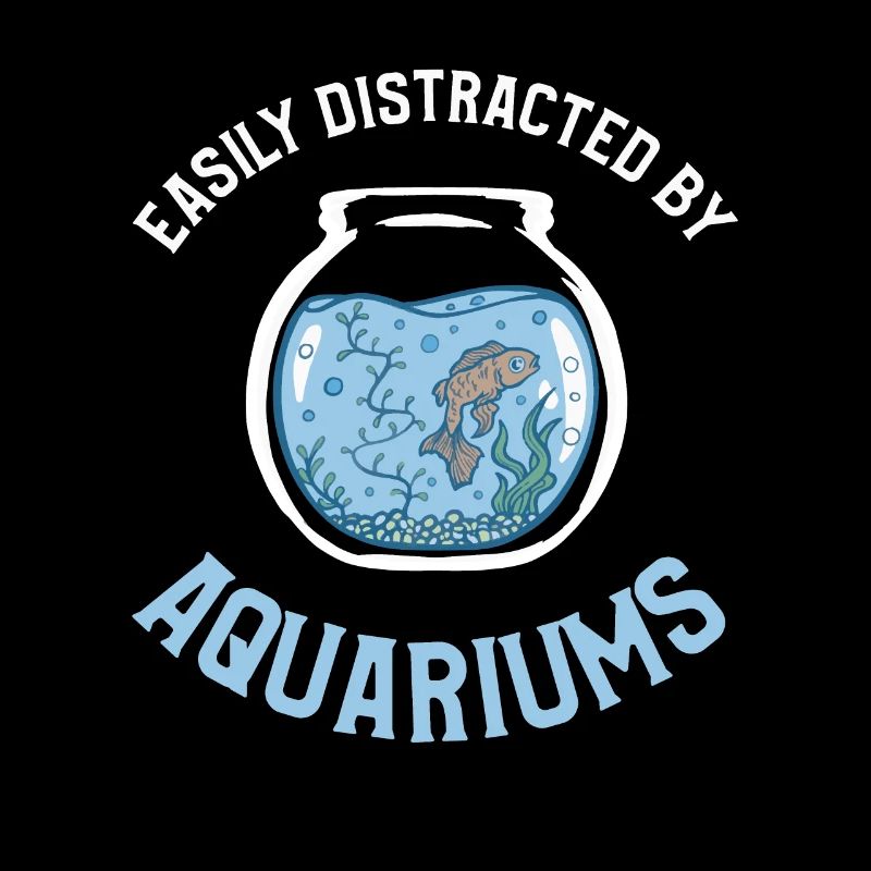 Facilement distrait par les aquariums piscicoles