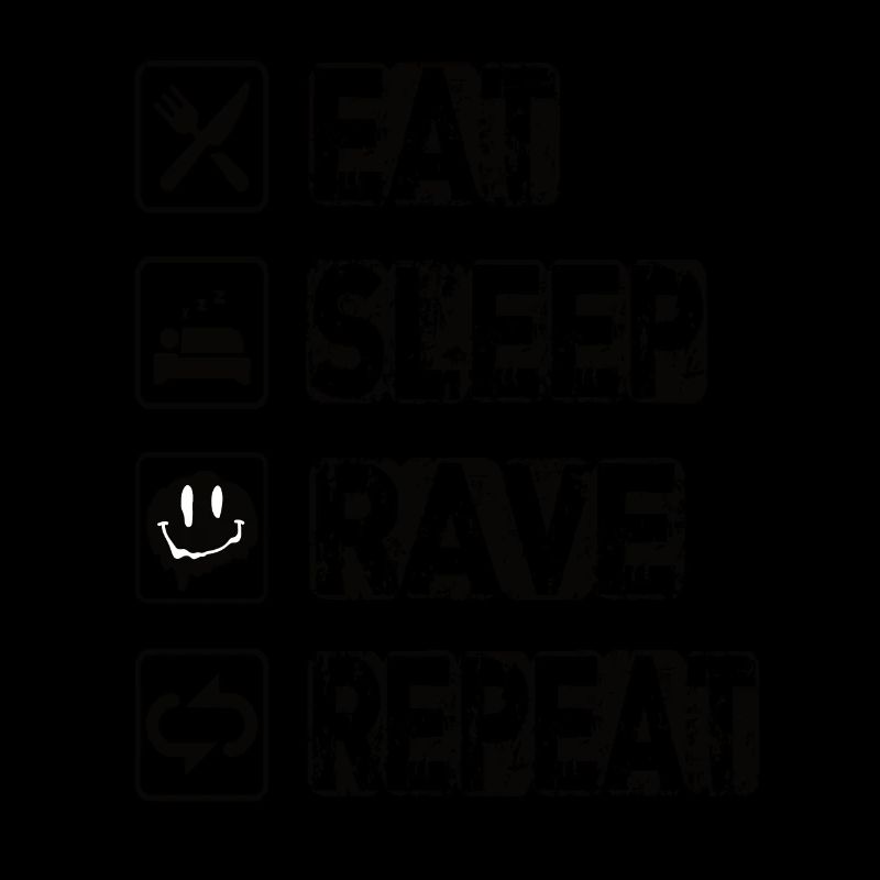 Manger Sleep Rave Répéter
