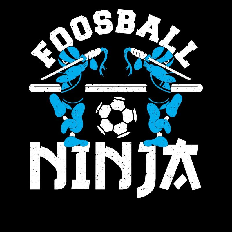 Foosball Ninja Cool Table Soccer Player