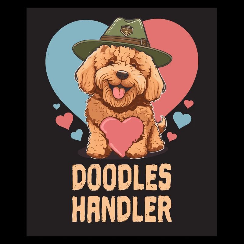 Doodles Handler Goldendoodle Dad Doodle Mama Cute