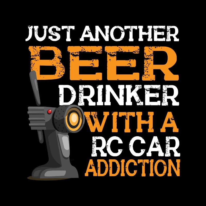 RC Auto Hobby Spruch Ferngestuertes Auto