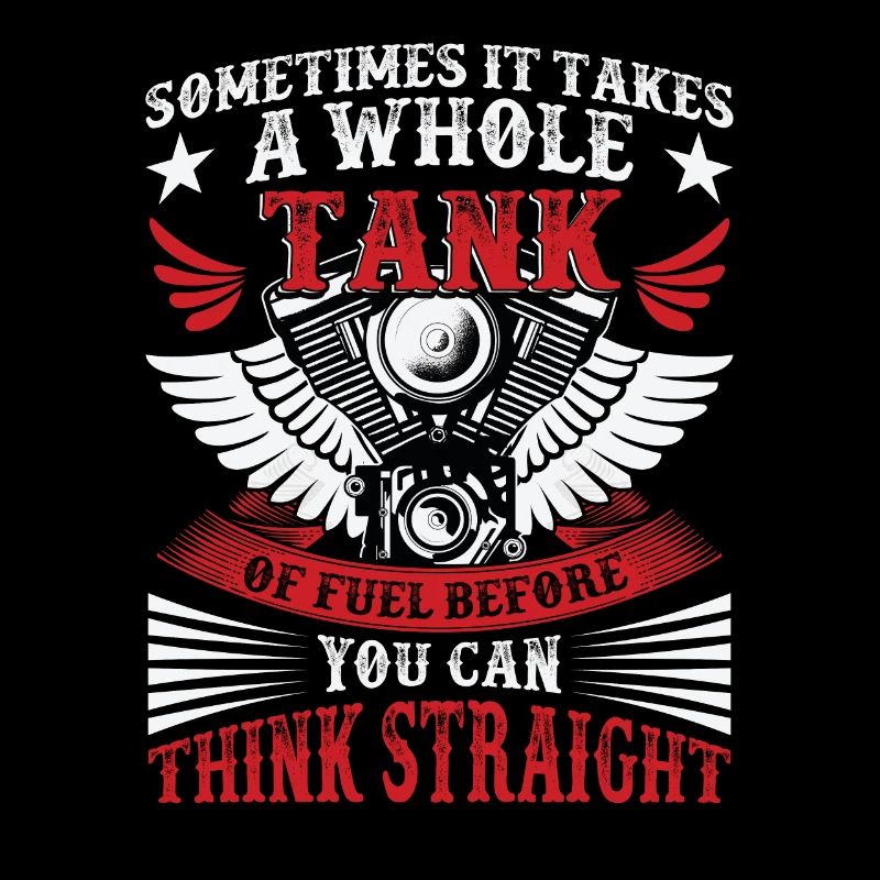 Funny Motorcycle Biker