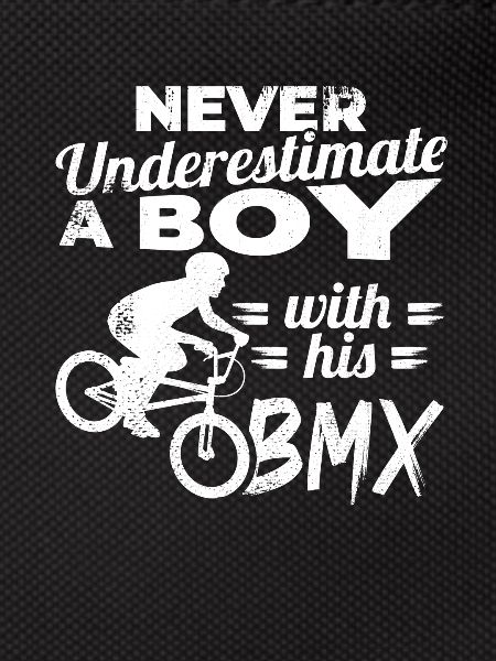 small BMX rider