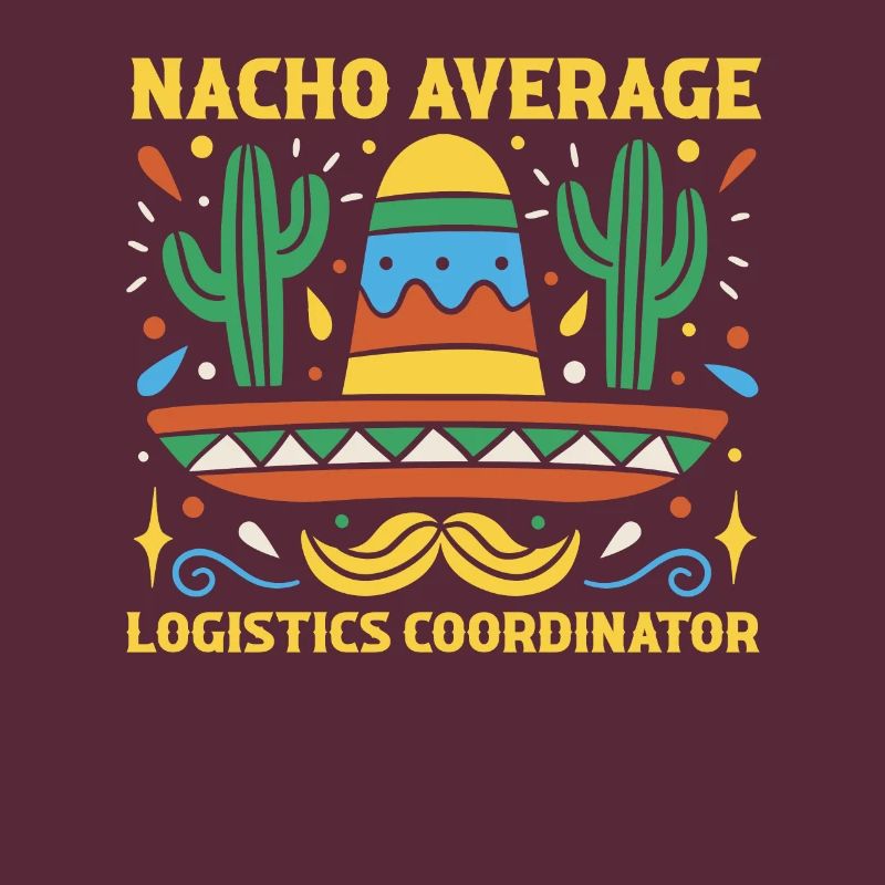 Coordinateur logistique Nacho Average Cinco De Mayo