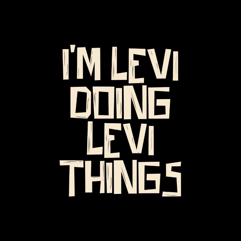 Je fais des choses Levi