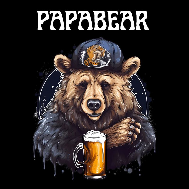 Papa Bear proud Daddy stolzer Vater