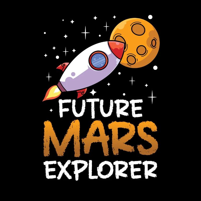 Future Mars Explorer Planet Astronaut