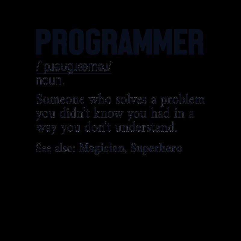 Programmer Definition Softwareentwickler Coder