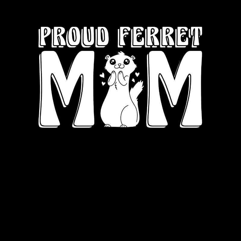 Frettchen Iltis Mutter