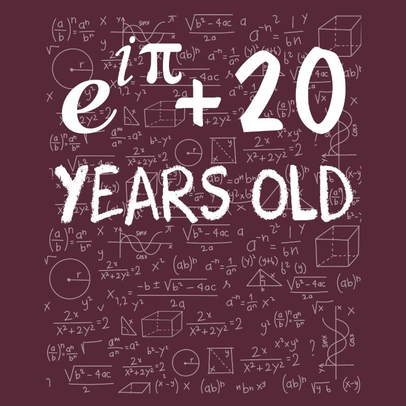 19th birthday 19 years old Euler Identity math