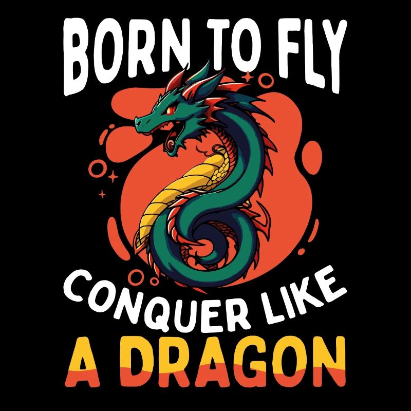 Né pour voler comme un dragon