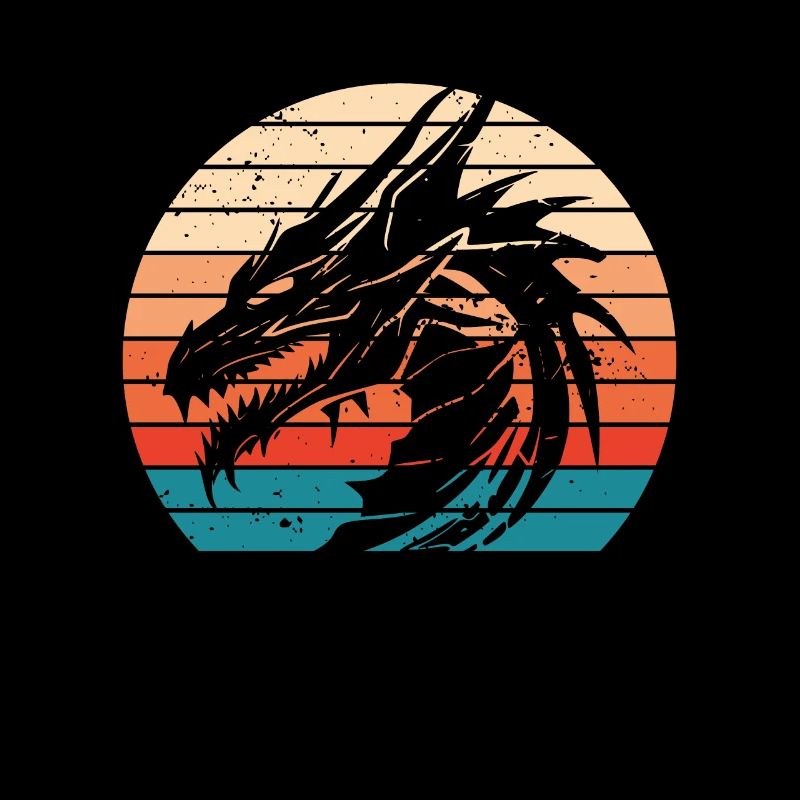 Drachen Sonnenuntergang