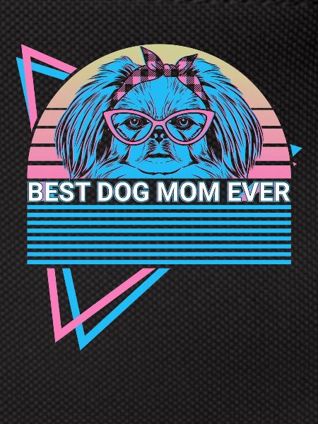 Pekingese Mama Retro
